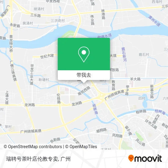 瑞聘号茶叶店伦教专卖地图