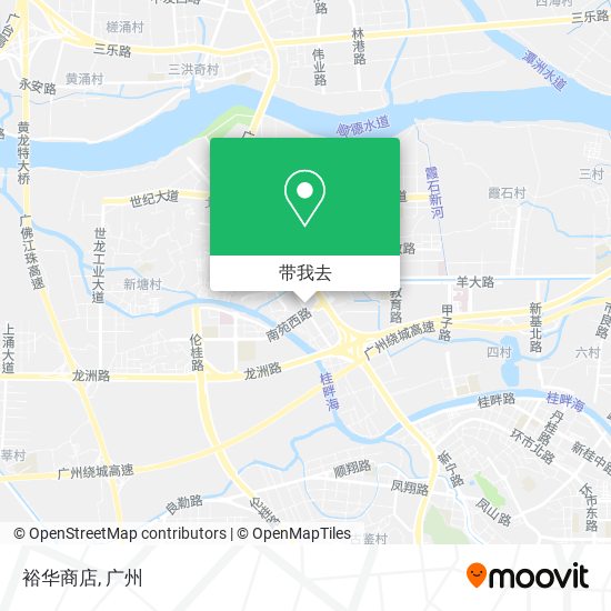 裕华商店地图