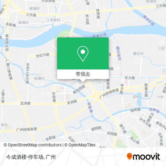 今成酒楼-停车场地图
