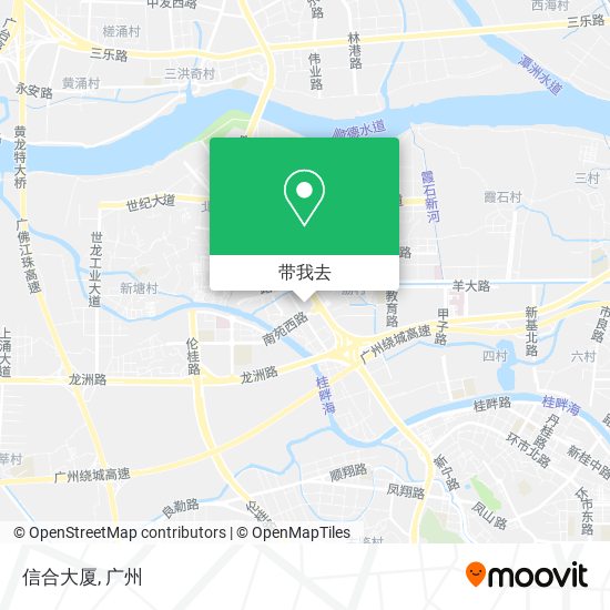 信合大厦地图