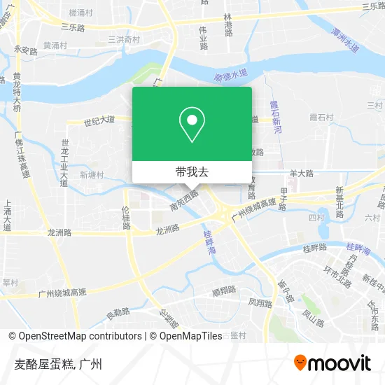 麦酪屋蛋糕地图