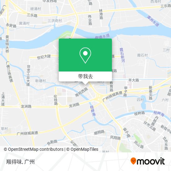 顺得味地图