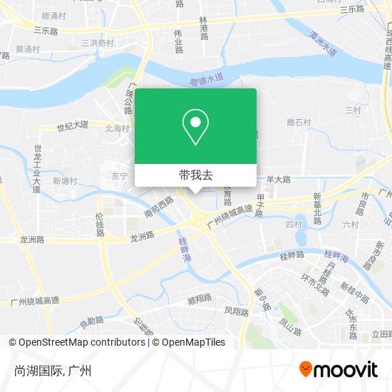尚湖国际地图