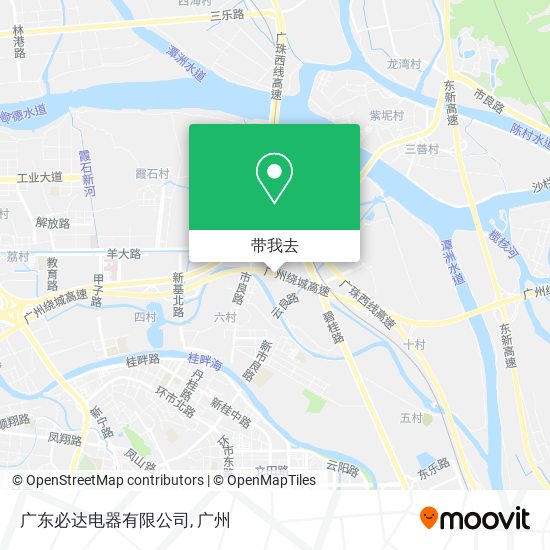 广东必达电器有限公司地图