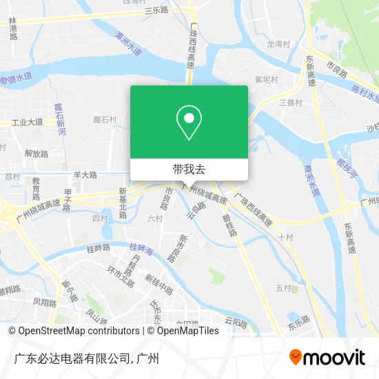 广东必达电器有限公司地图