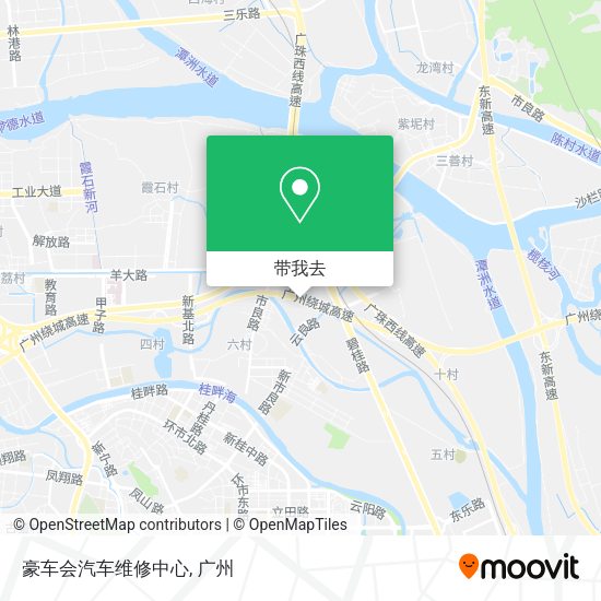 豪车会汽车维修中心地图