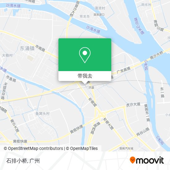 石排小桥地图