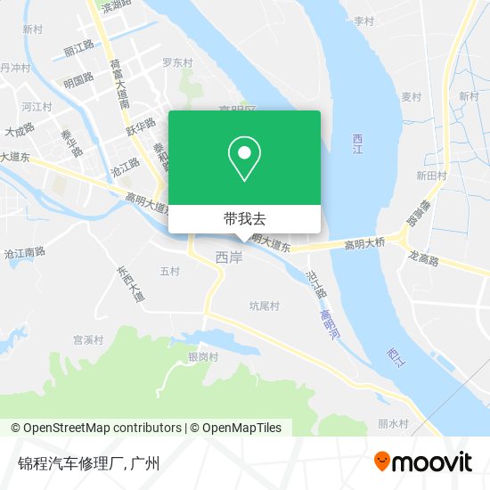 锦程汽车修理厂地图