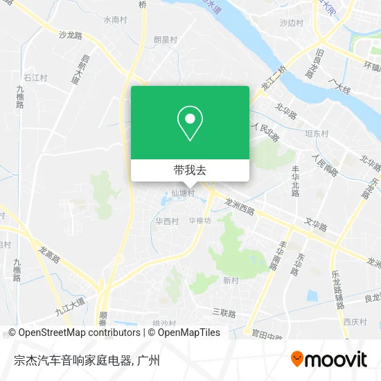宗杰汽车音响家庭电器地图