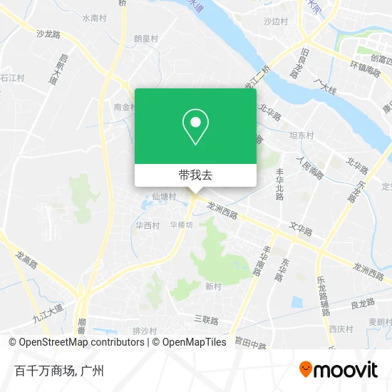 百千万商场地图