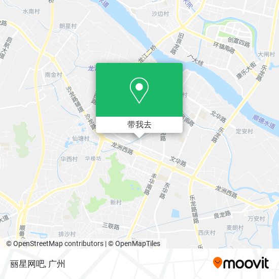 丽星网吧地图
