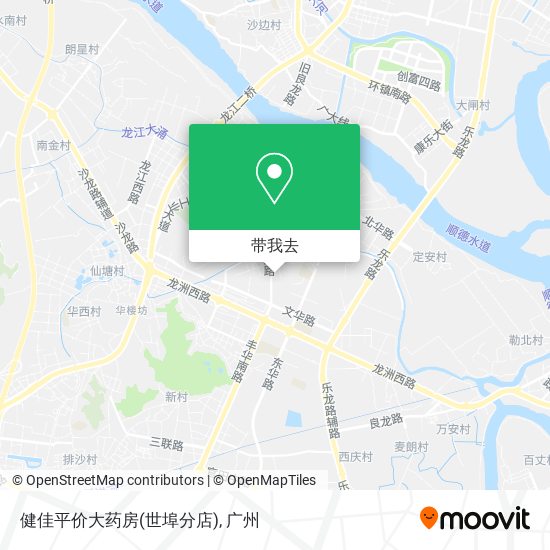 健佳平价大药房(世埠分店)地图
