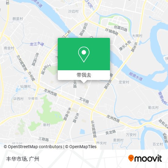 丰华市场地图