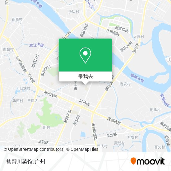 盐帮川菜馆地图