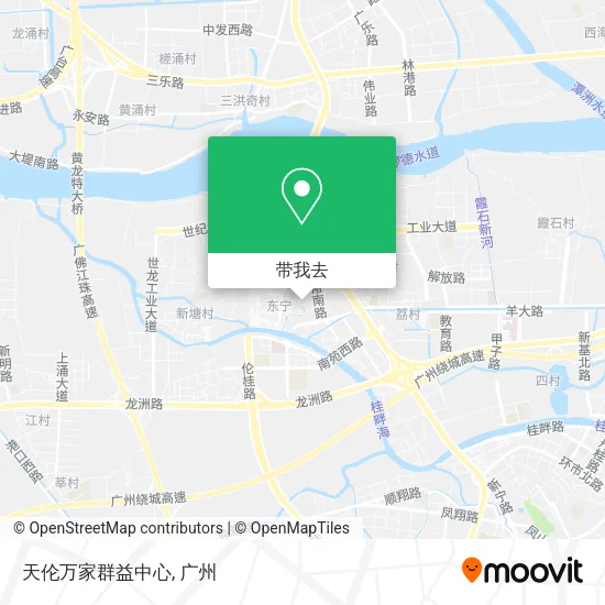 天伦万家群益中心地图