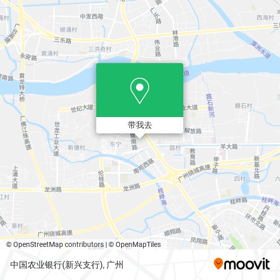 中国农业银行(新兴支行)地图