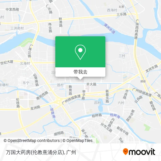 万国大药房(伦教熹涌分店)地图
