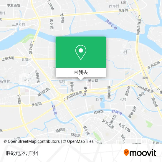 胜毅电器地图