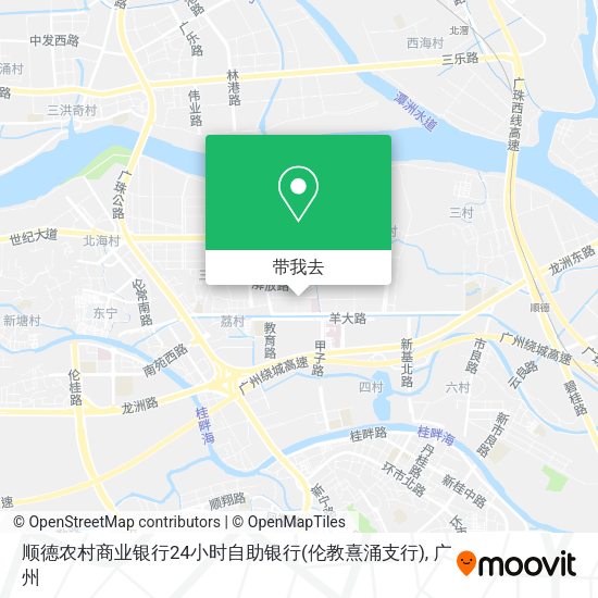 顺德农村商业银行24小时自助银行(伦教熹涌支行)地图