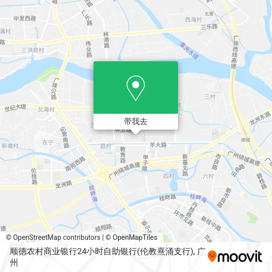 顺德农村商业银行24小时自助银行(伦教熹涌支行)地图