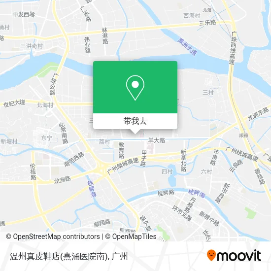温州真皮鞋店(熹涌医院南)地图