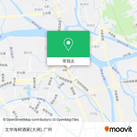 文华海鲜酒家(大洲)地图