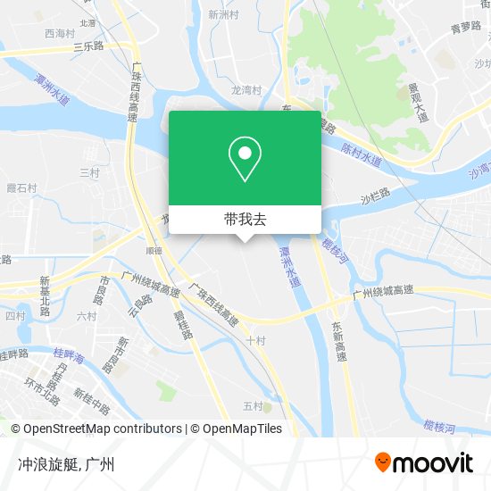 冲浪旋艇地图