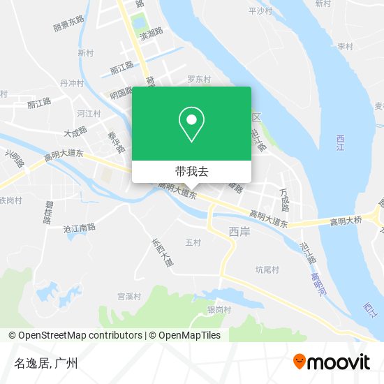 名逸居地图