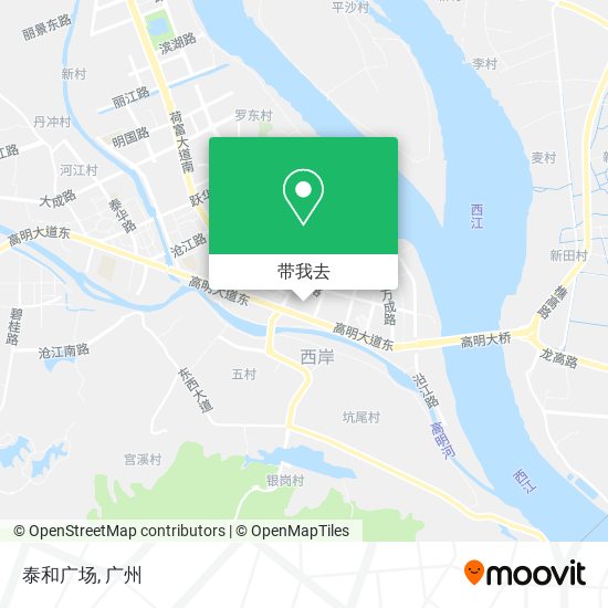 泰和广场地图