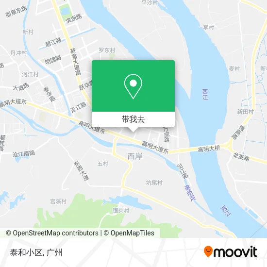 泰和小区地图