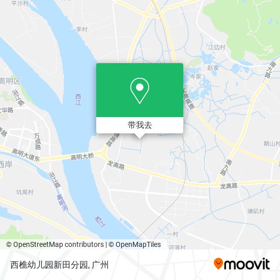 西樵幼儿园新田分园地图