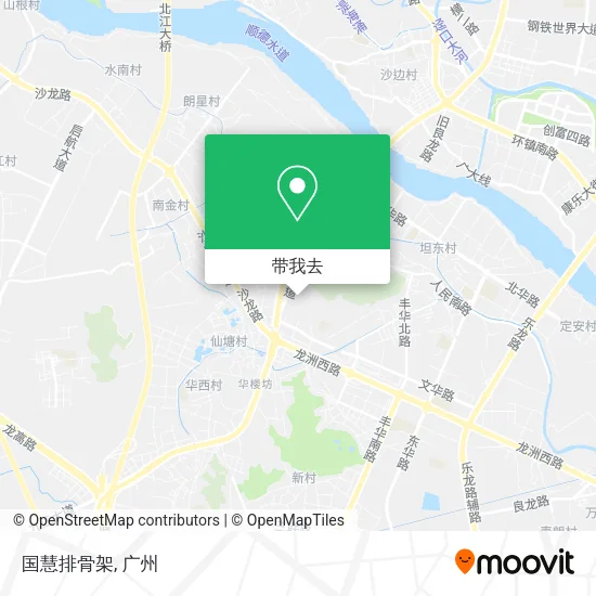 国慧排骨架地图