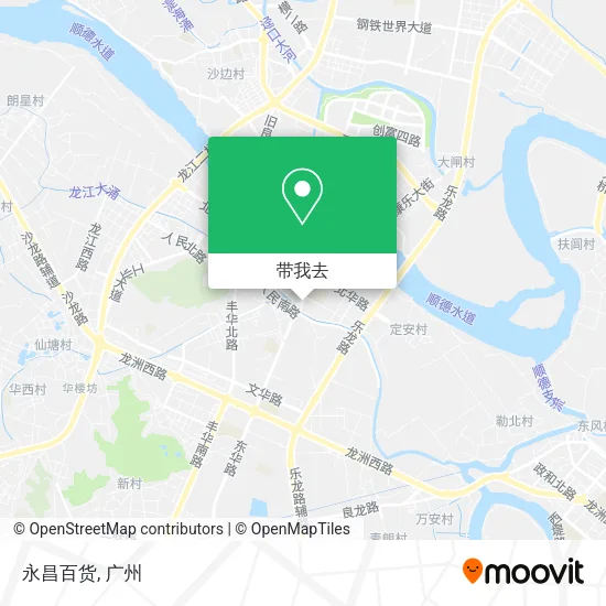 永昌百货地图