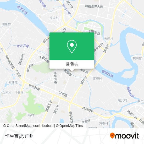 恒生百货地图