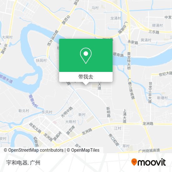 宇和电器地图