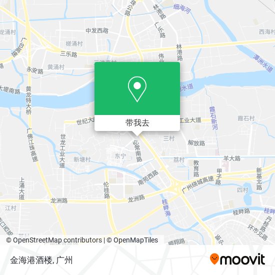 金海港酒楼地图