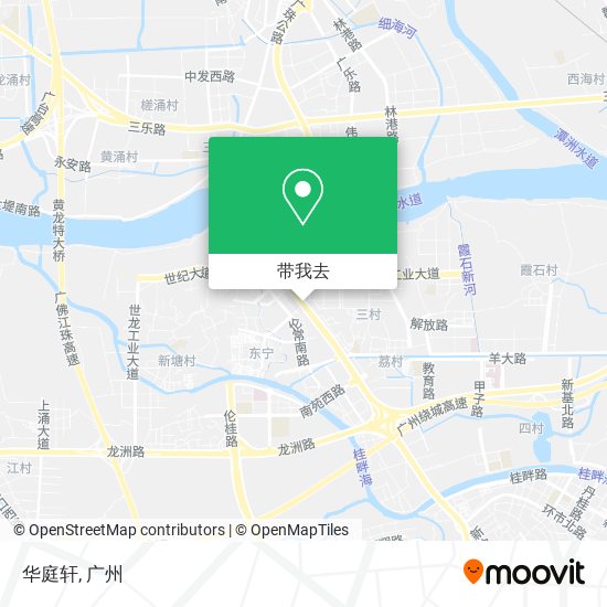 华庭轩地图