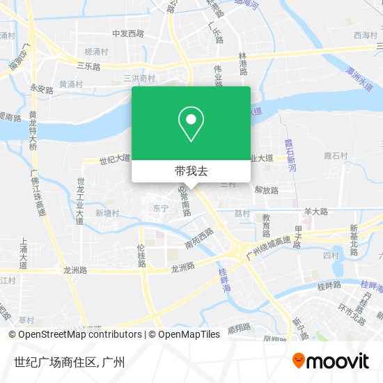 世纪广场商住区地图