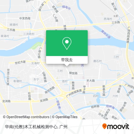 华南(伦教)木工机械检测中心地图