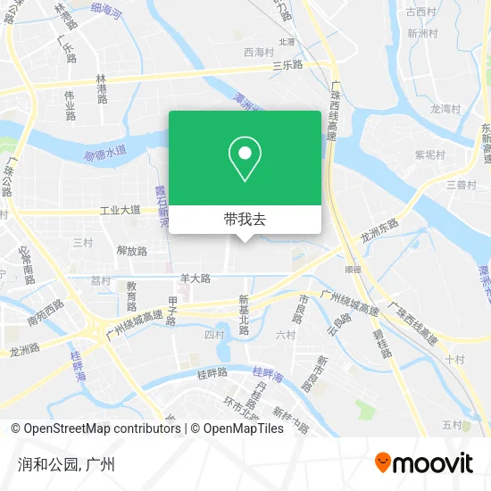 润和公园地图
