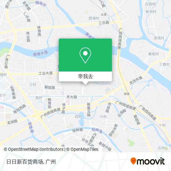 日日新百货商场地图