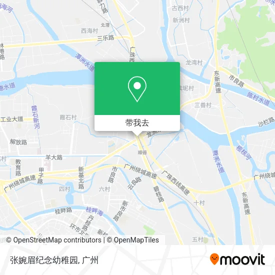 张婉眉纪念幼稚园地图