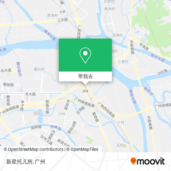 新星托儿所地图