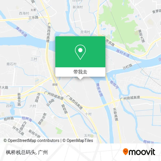 枫桥栈总码头地图