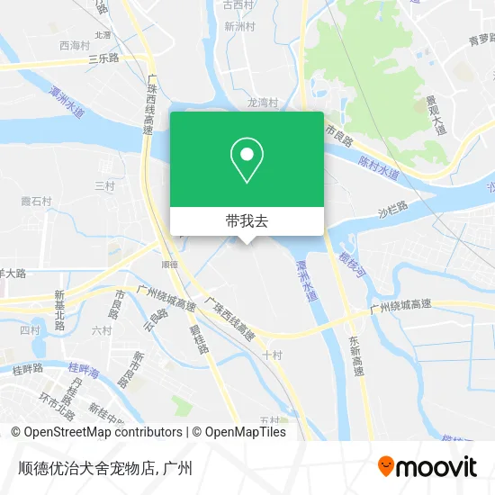 顺德优治犬舍宠物店地图