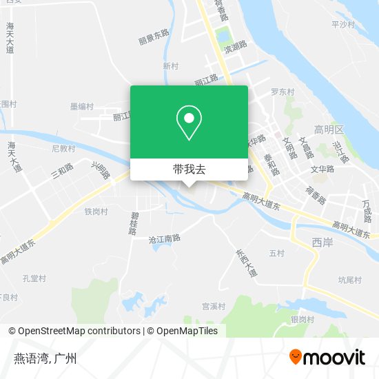 燕语湾地图
