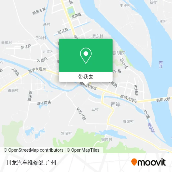 川龙汽车维修部地图