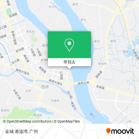 金城·港溢湾地图