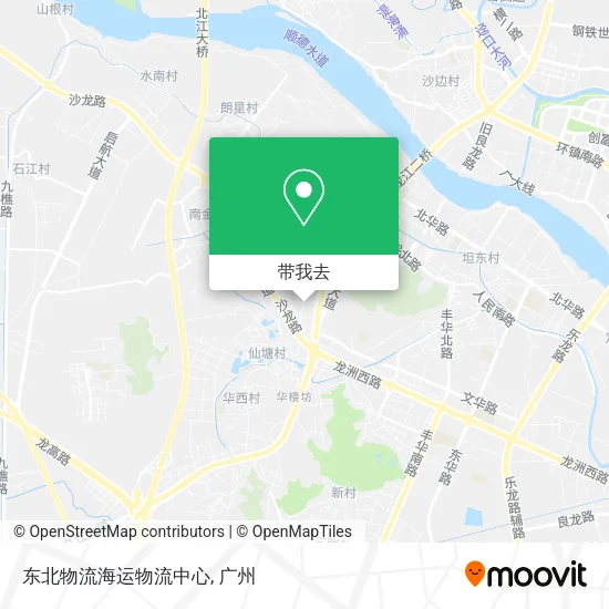 东北物流海运物流中心地图