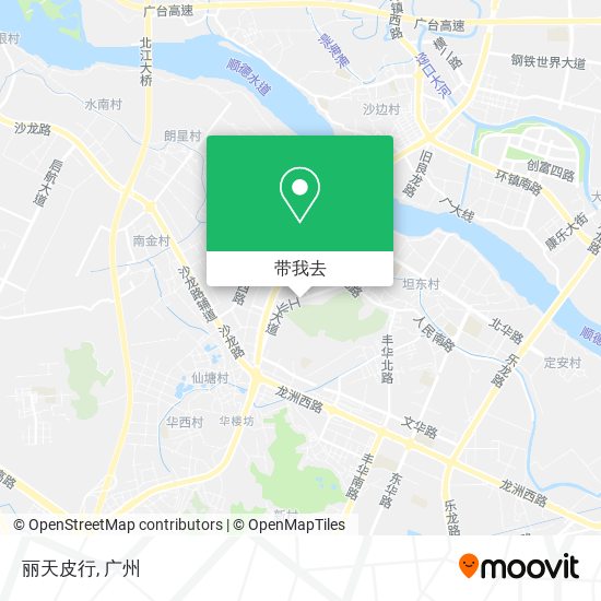 丽天皮行地图